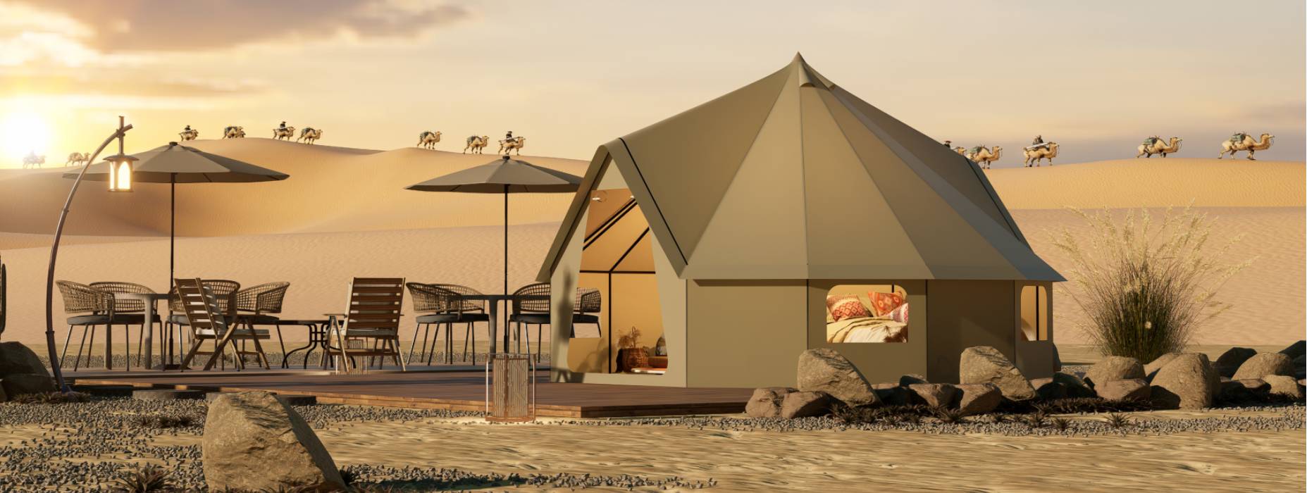 太平区露营酒店帐篷产品